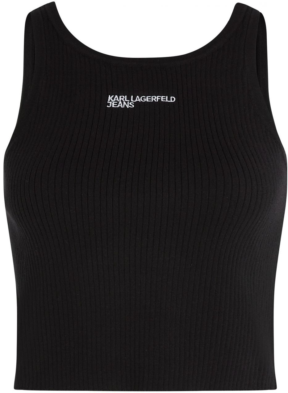 KARL LAGERFELD JEANS Top  čierna