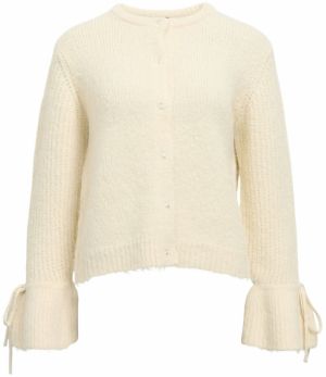 OBJECT Kardigán 'OBJSALIKA'  biela