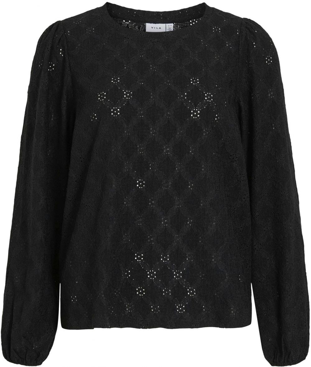 VILA Tričko 'VIASTA'  čierna