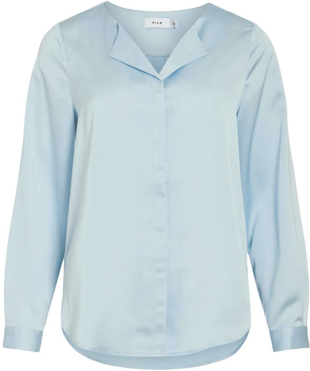 VILA Blúzka 'VIELLETTE'  svetlomodrá