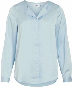 VILA Blúzka 'VIELLETTE'  svetlomodrá