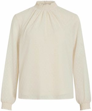 VILA Blúzka 'VIDOBBY'  béžová