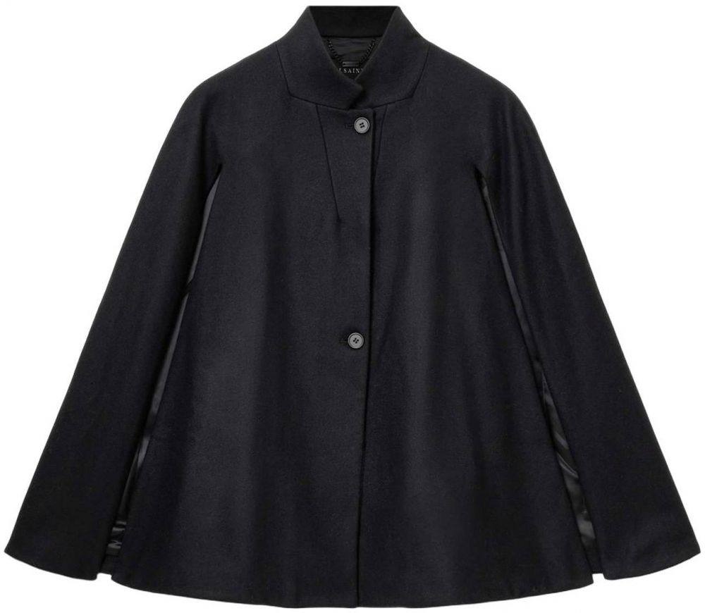 AllSaints Prechodný kabát 'LUNIS'  čierna