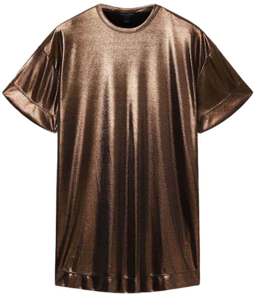 AllSaints Šaty  zlatá