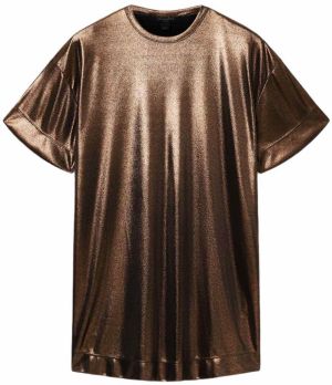 AllSaints Šaty  zlatá