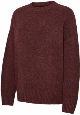 Vero Moda Maternity Sveter 'VMMBOOM'  hrdzavohnedá