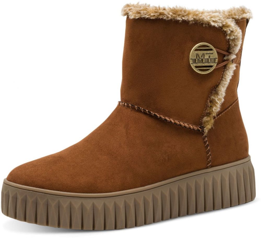 MARCO TOZZI Nízke čižmy  koňaková