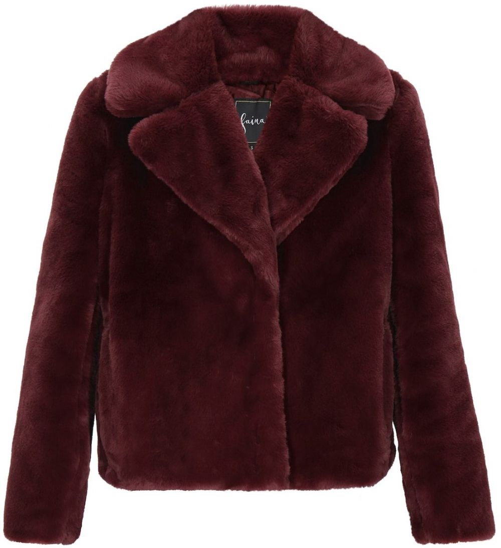 faina Zimná bunda 'Fashion Look'  burgundská
