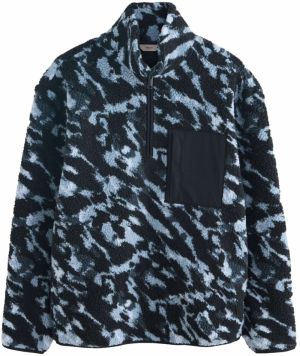 Next Flisová bunda  námornícka modrá / svetlomodrá