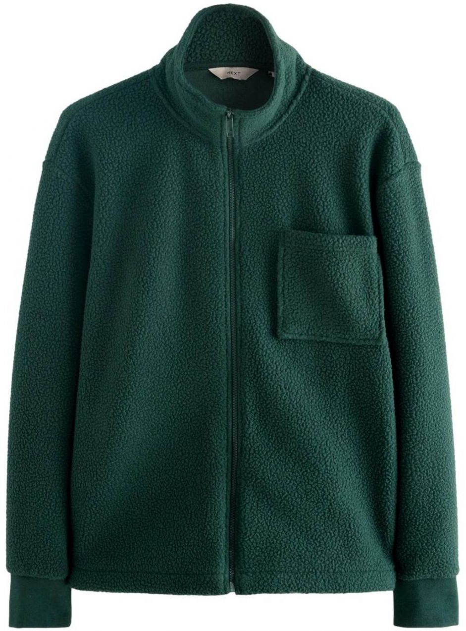 Next Flisová bunda  jedľová