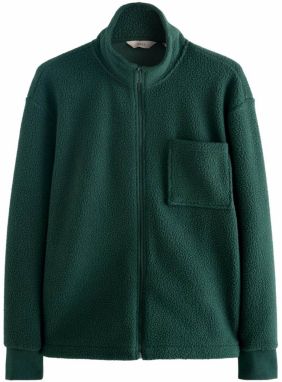 Next Flisová bunda  jedľová