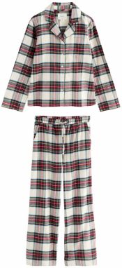 Next Pyžamo  žltá / tmavozelená / červená / biela