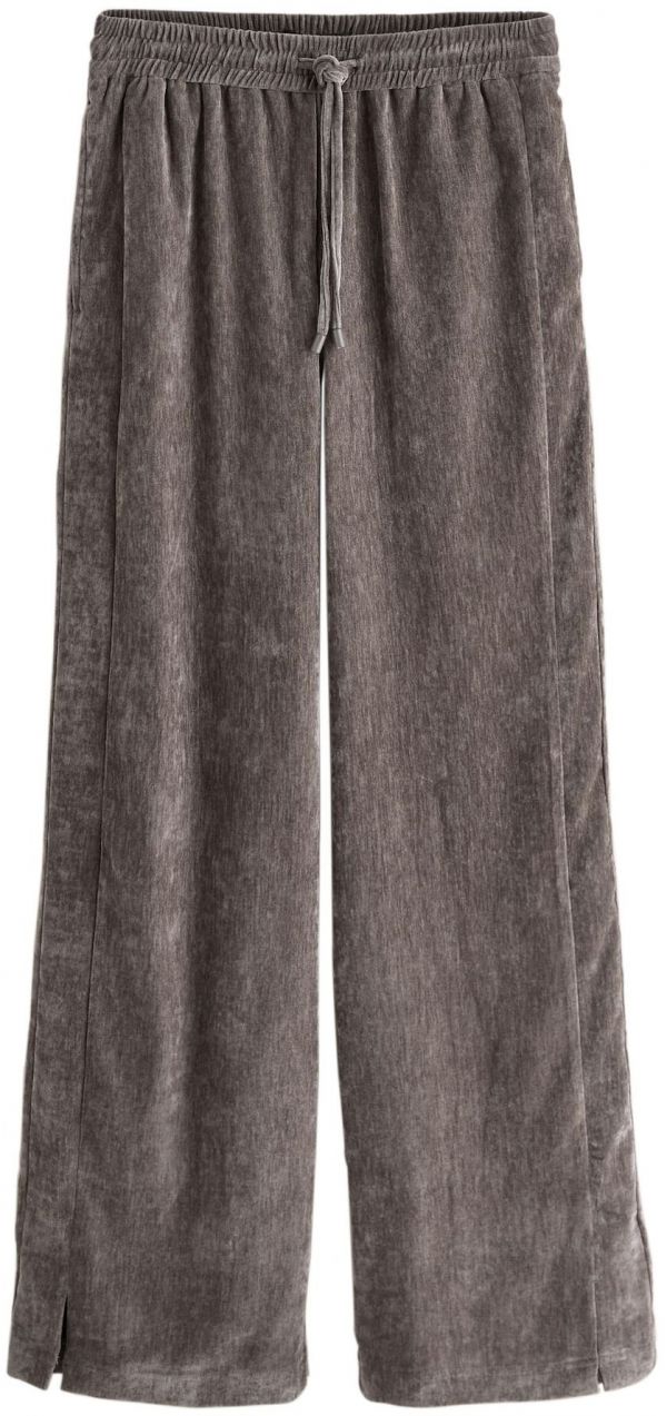 Next Nohavice 'Chenille'  antracitová