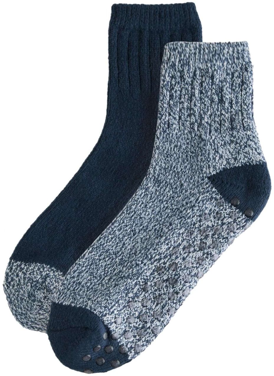 Next Ponožky  námornícka modrá / modrá melírovaná