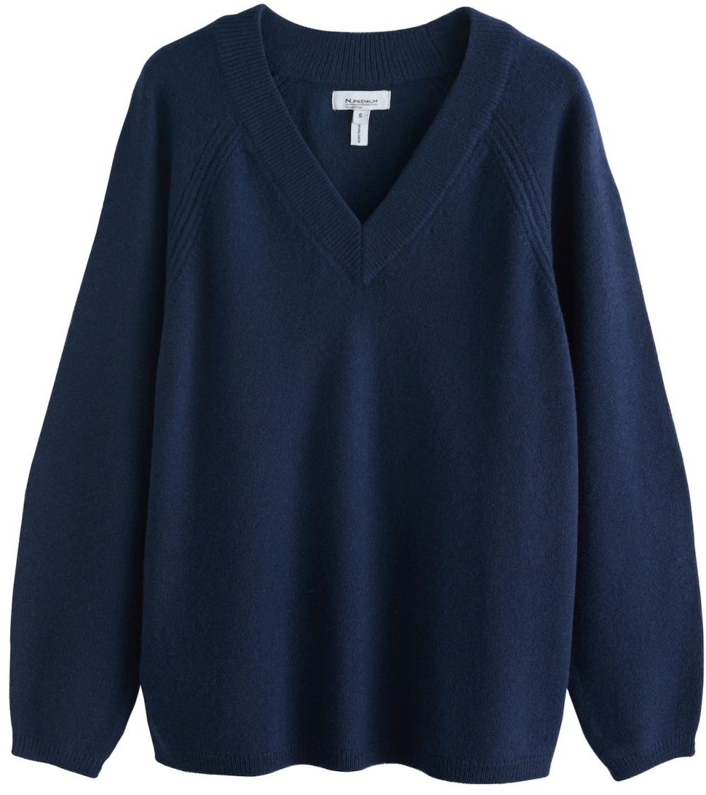 Next Sveter 'N. Premium'  námornícka modrá