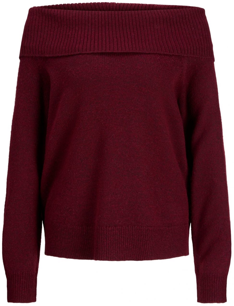 JJXX Sveter 'JXMINKA'  vínovo červená