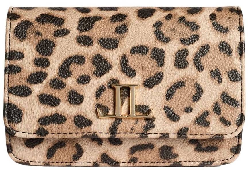 Lipsy Listová kabelka  béžová / hnedá / čierna