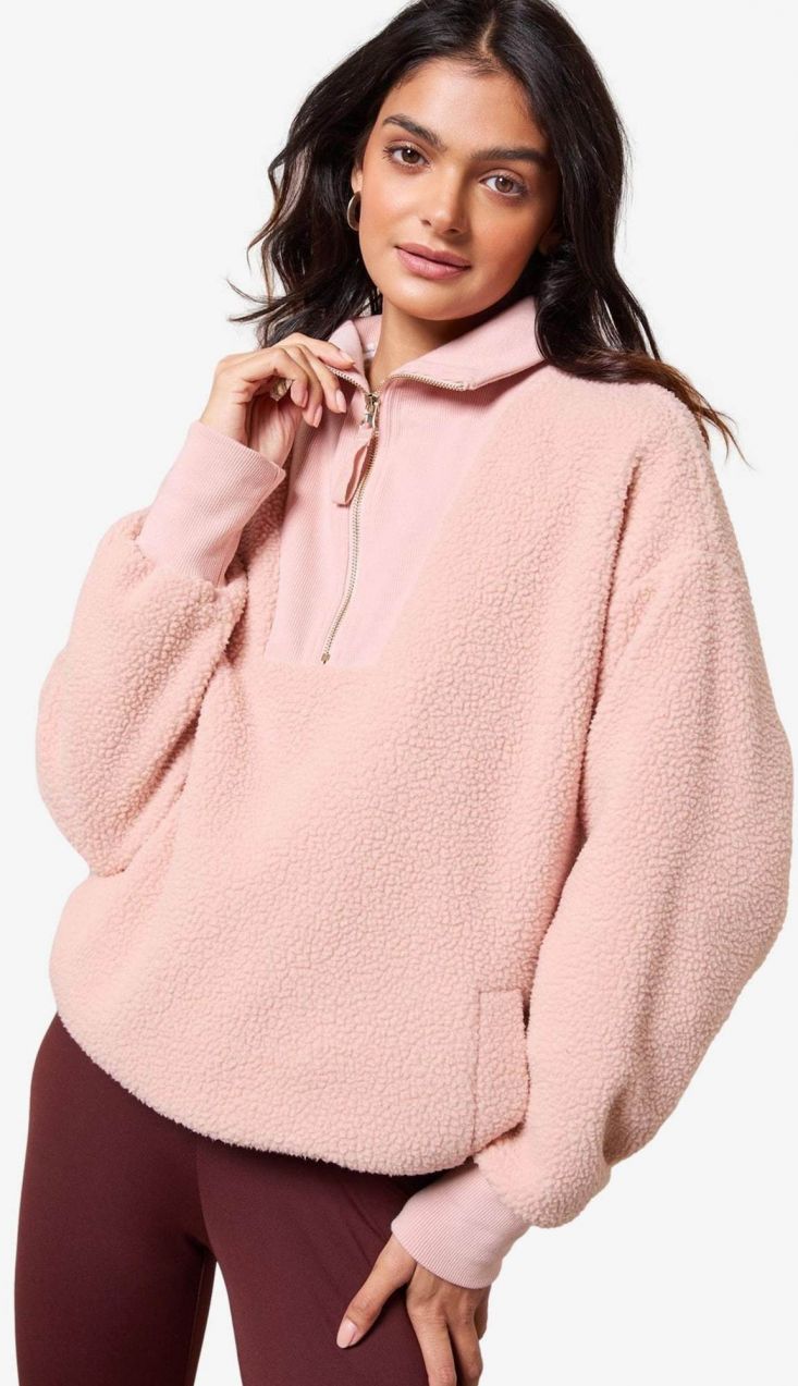 Friends Like These Sveter  pastelovo ružová