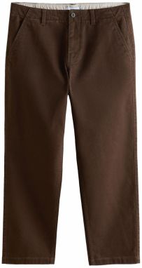 Next Chino nohavice  tmavohnedá