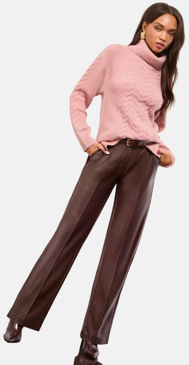 Lipsy Sveter  ružová