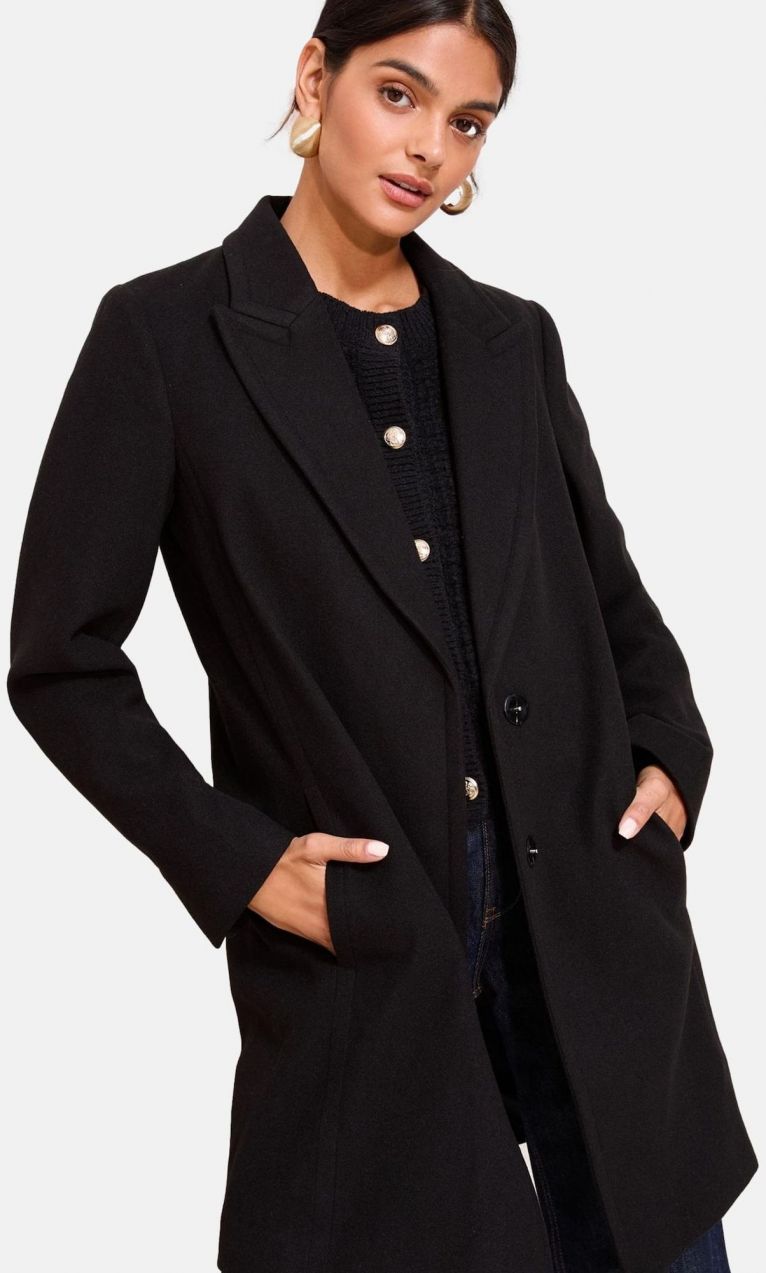 Friends Like These Prechodný kabát  čierna