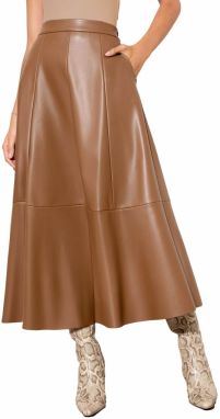 Friends Like These Sukňa  svetlohnedá