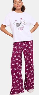 Friends Like These Pyžamo  červená / biela