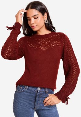 Friends Like These Sveter  bordová