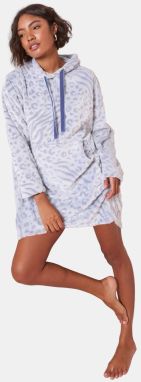 Friends Like These Krátky župan  modrá / pastelovo modrá