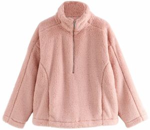 Next Flisová bunda  ružová