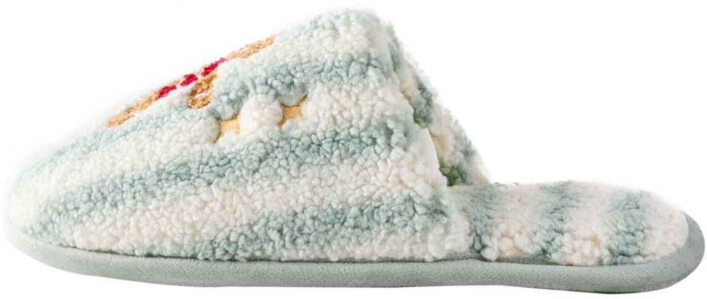 Next Papuče  modrá / hnedá / čerešňová / biela