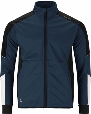 ENDURANCE Športová bunda 'Ludvigo'  tmavomodrá / čierna / biela