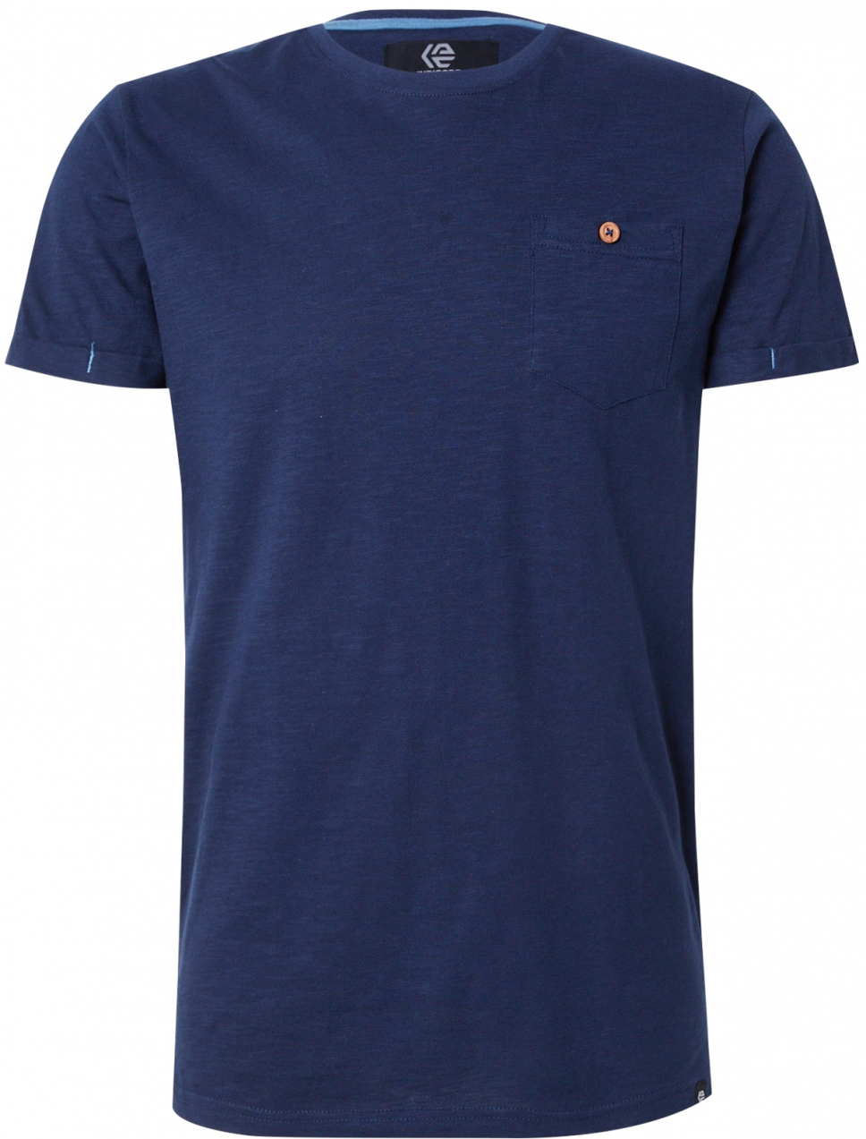 INDICODE Tričko 'Giuse'  námornícka modrá