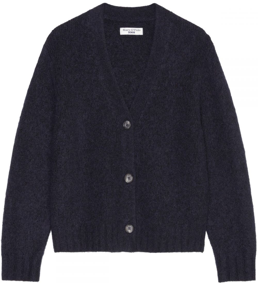 Marc O'Polo DENIM Kardigán  tmavomodrá
