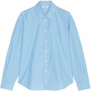 Marc O'Polo DENIM Blúzka  svetlomodrá / biela