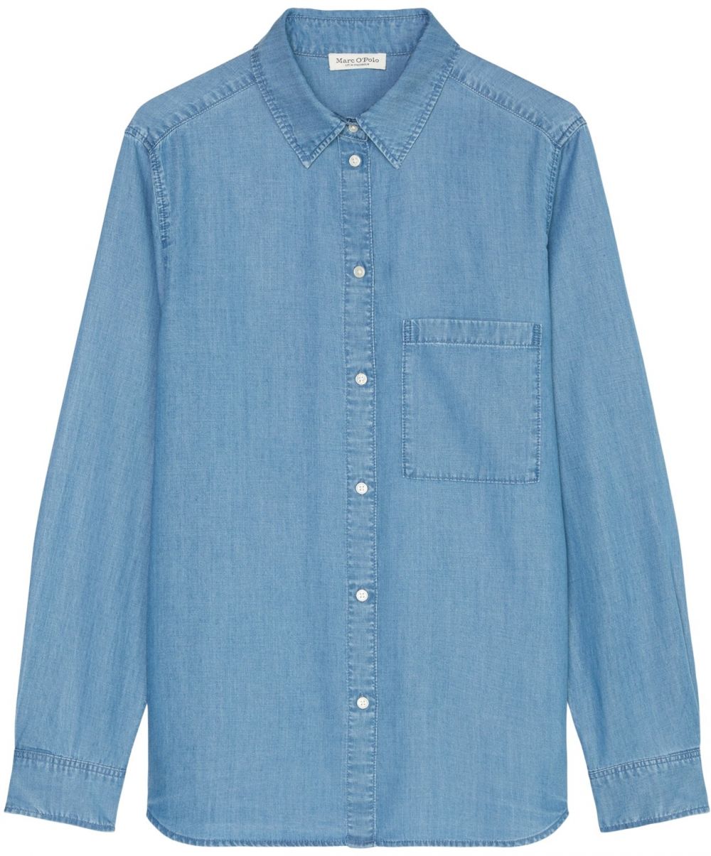 Marc O'Polo Blúzka  modrá denim