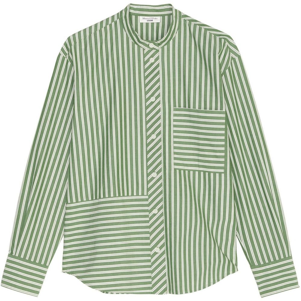 Marc O'Polo DENIM Blúzka  jedľová / biela