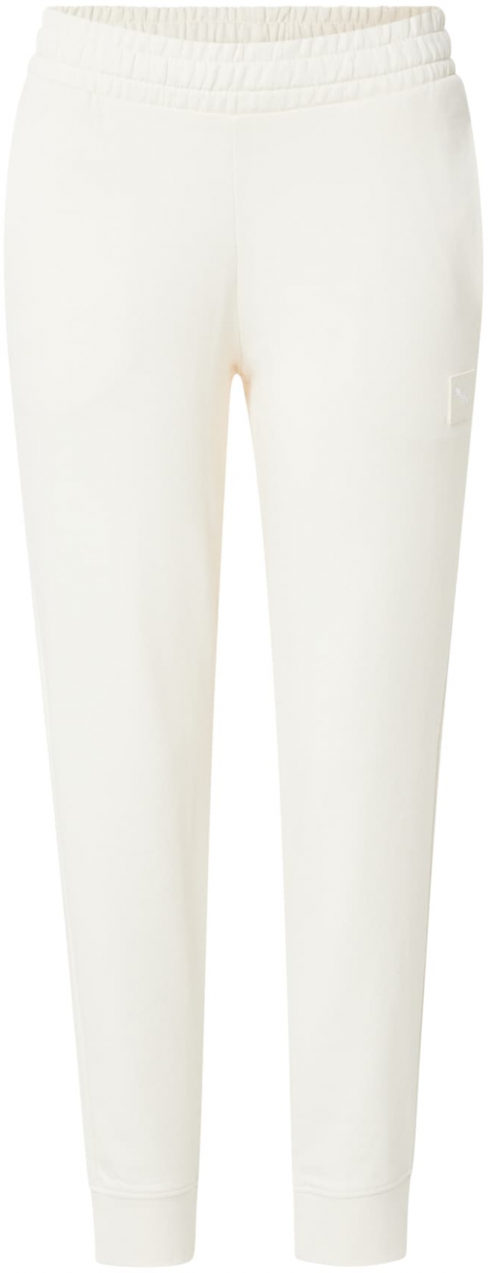 PUMA Športové nohavice 'Ess Elevated'  svetlobéžová