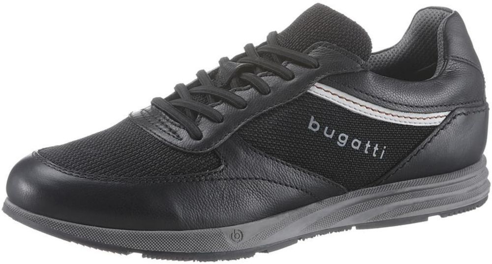 bugatti Nízke tenisky 'Marlo Revo'  čierna / šedobiela