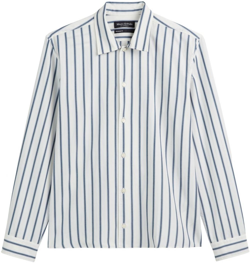 Marc O'Polo Košeľa  tmavomodrá / biela