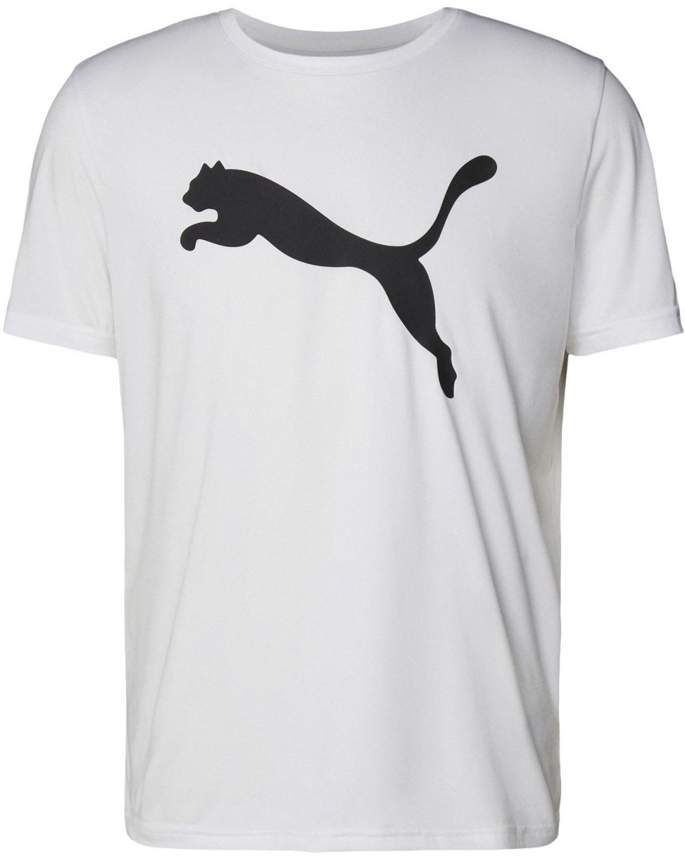 PUMA Funkčné tričko 'Tad Essentials'  čierna / biela