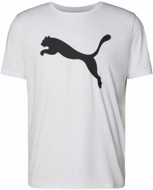 PUMA Funkčné tričko 'Tad Essentials'  čierna / biela