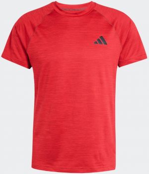ADIDAS PERFORMANCE Funkčné tričko 'Gym+'  ohnivo červená / čierna