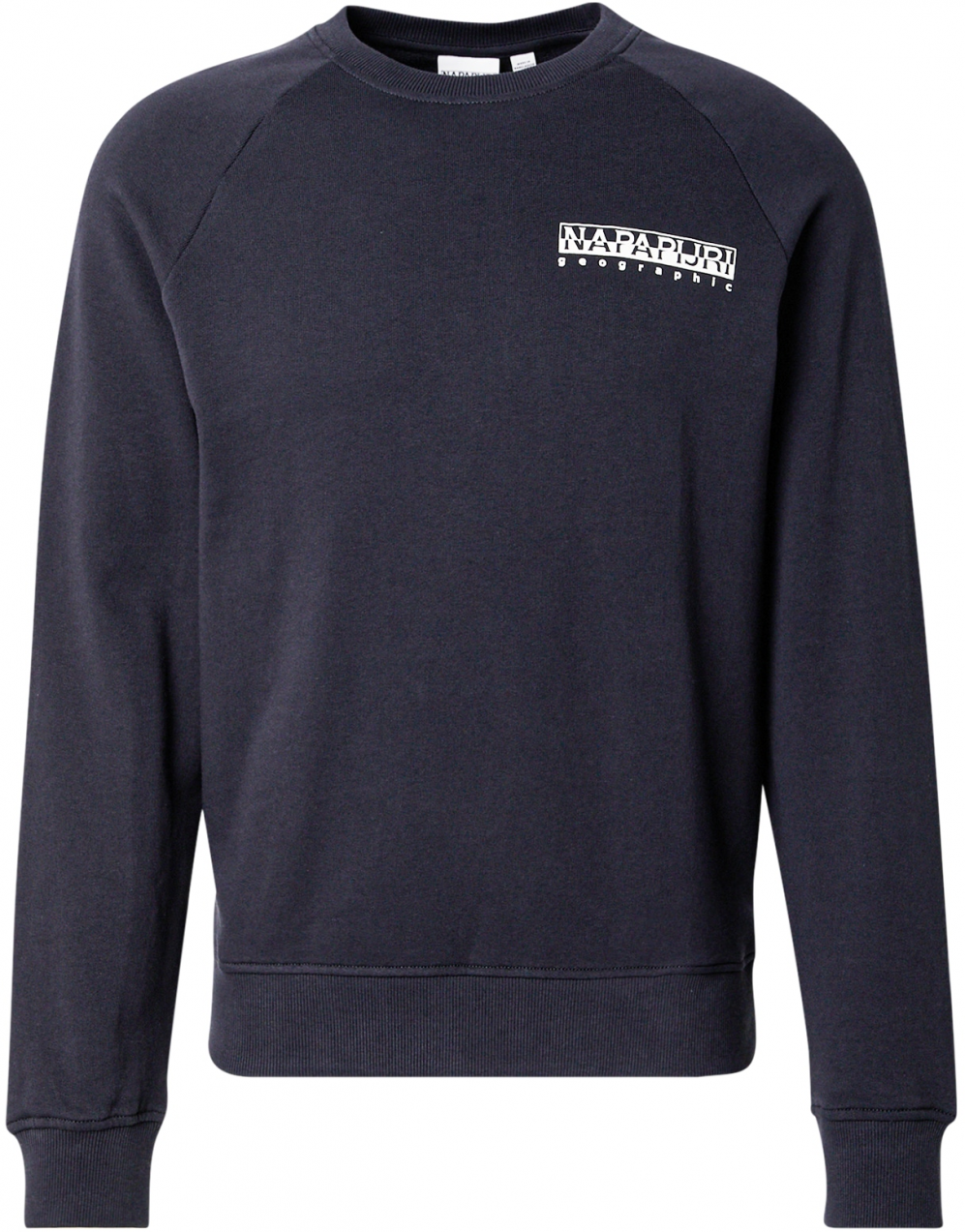 NAPAPIJRI Mikina 'BAISE'  čierna / biela