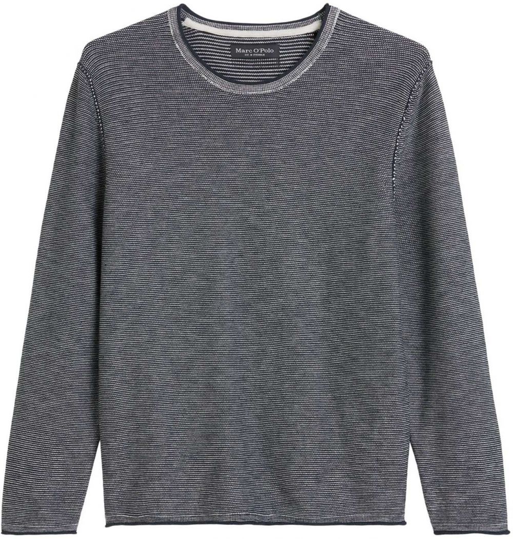Marc O'Polo Sveter  tmavomodrá / biela