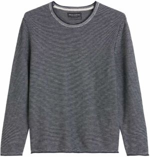 Marc O'Polo Sveter  tmavomodrá / biela