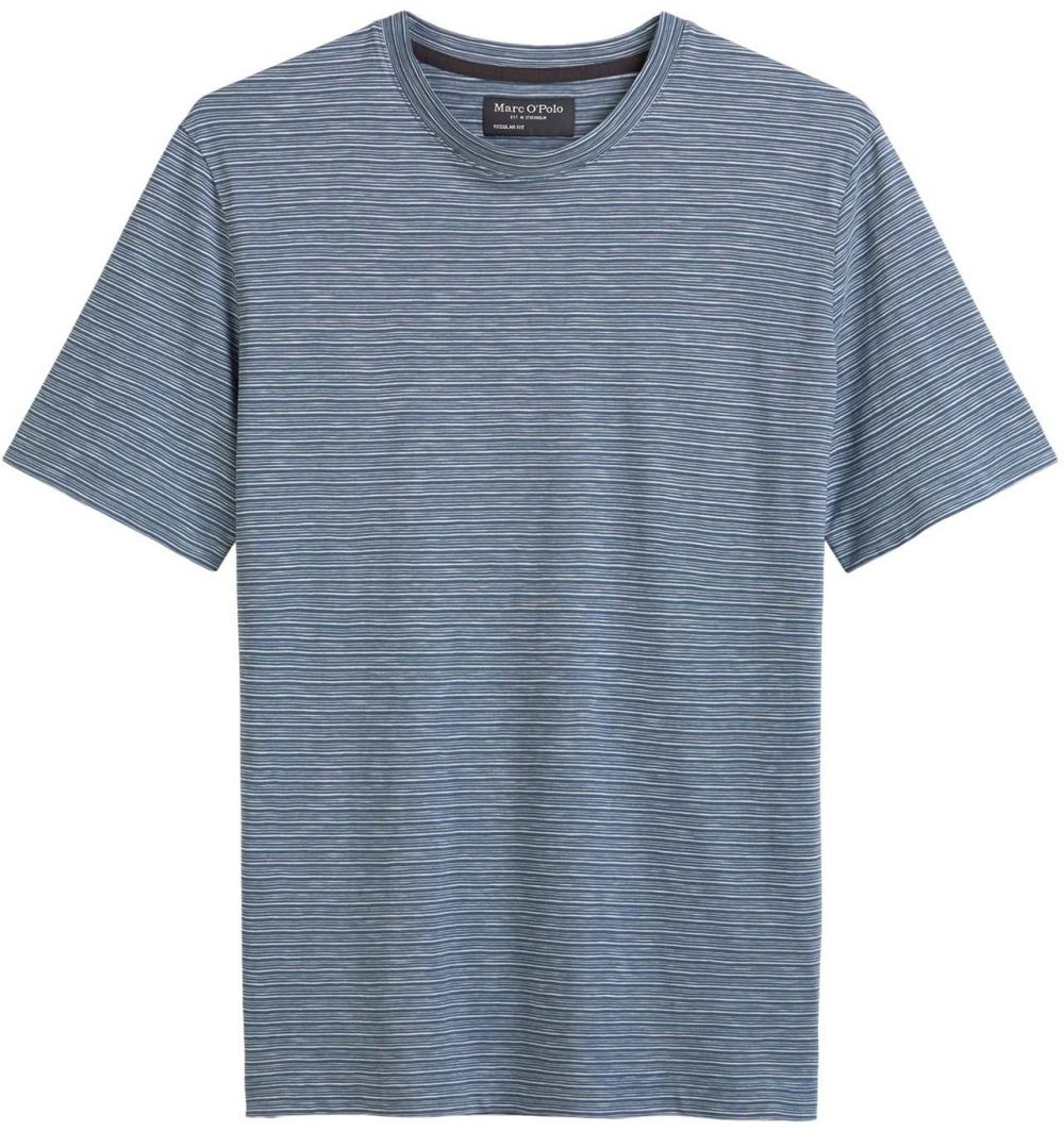 Marc O'Polo Tričko  modrá / biela