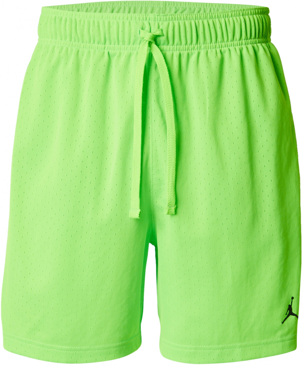 Jordan Športové nohavice  neónovo zelená