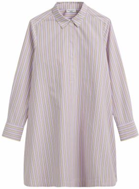 Marc O'Polo DENIM Košeľové šaty  levanduľová / biela