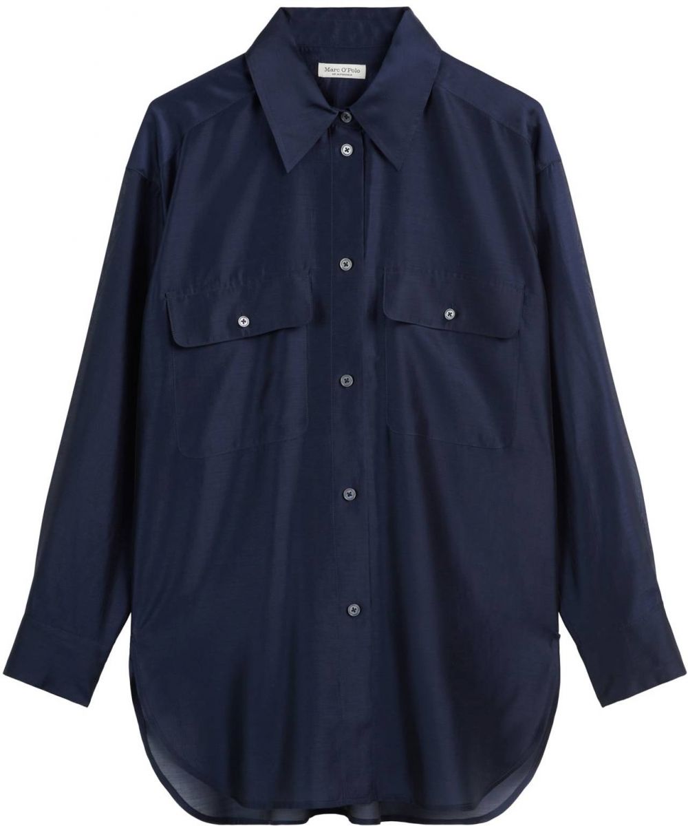 Marc O'Polo Blúzka  tmavomodrá